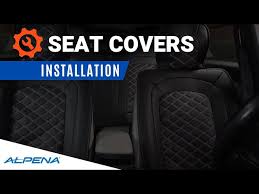Install Luxury Series Seat Covers From