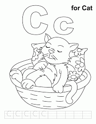 Free printable dot marker coloring pages help children learn more about letters.this set includes cute images of food & drink. Letter C Coloring Pages Printable Coloring Home