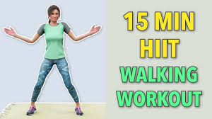 15 min hiit walking workout cardio