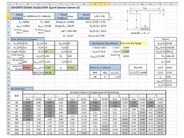 structural engineering spreadsheet