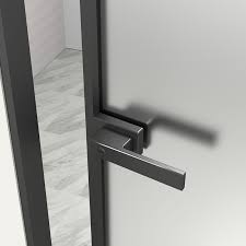 China Minimalist Glass Door Lock For