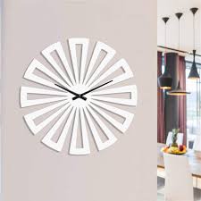 Modern Wall Clock White Large Clock For