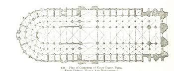 18 floor plans of cathedrale notre dame