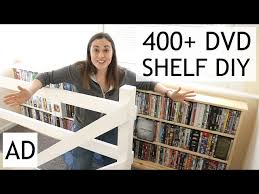 Diy Dvd Storage Pine Shelf Ad The