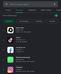 Facebook lite adalah versi ringan dari aplikasi facebook utama. Snack Video Masuk Peringkat Pertama Aplikasi Paling Populer Di Google Play Store Suara Tangerang
