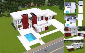 The Sims Resource 70 S Retro Modern House
