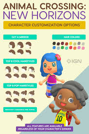 Boys hairstyles acnl hairstyles hair color guide new. All Hairstyles And Hair Colors Guide Animal Crossing New Horizons Wiki Guide Ign