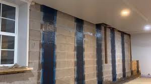 Basement Bowed Wall Repair In