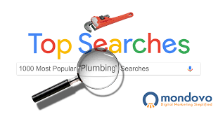 It might be a leaking tap, blocked drain, or low water pressure in the faucet, but no matter what problem you're faced with, a qualified plumber. The Most Searched Plumbing Keywords Mondovo