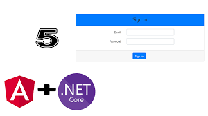 asp net core tutorial part 5 login form