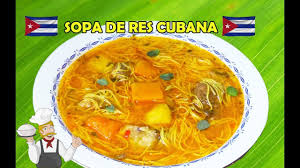 sopa de res receta cubana you