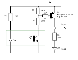 encoder adding indicator led to optointerruptor circuit rh electronics stackexchange com  
