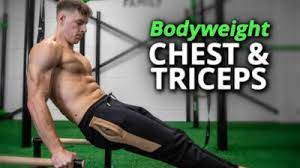 chest and tricep bodyweight workout