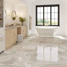 daltile artebella pietra gray polished 12 in x 24 in colorbody porcelain floor and wall tile 17 02 sq ft case