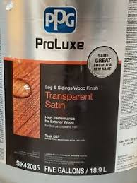 Details About Ppg Formerly Sikkens Proluxe Cetol Log Siding Teak 085 5 Gallon