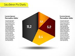 Creative Pie Charts Set Data Driven Presentation