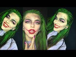 easy joker halloween makeup you