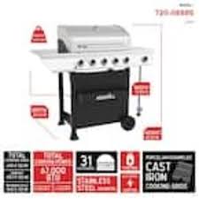 nexgrill 5 burner propane gas grill in