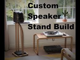 Speaker Stands In Oak And Grenadilla