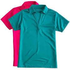 Port Authority Womens Silk Touch Performance Polo Screen Printed