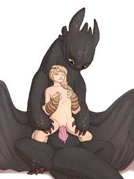 Toothless x Astrid 