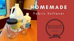 homemade fabric softener you
