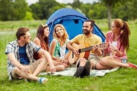 Image result for pictures of people in tents