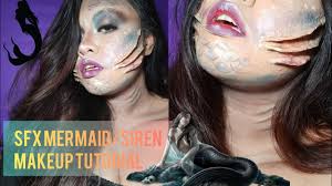 how to do mermaid siren makeup with sfx