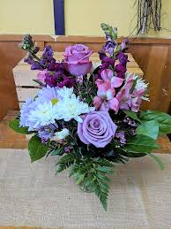 Purple Passion Bouquet In Dryden Ny Arnolds Flower Shop