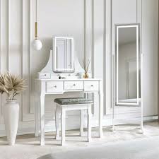 bedroom furniture white dressing table