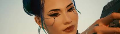 graphic eyeliners at cyberpunk 2077