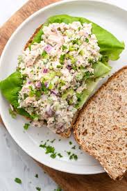 healthy tuna salad no mayonnaise