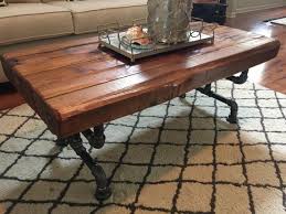 Cedar Coffee Table 3 5in Thick Table