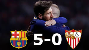 Semifinal de copa del rey. Barcelona Vs Sevilla 5 0 Highlights Goals Copa Del Rey Final 2018 Youtube