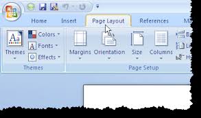 Changes the overall design of the entire document inc colours, fonts. Change The Default Margins Used In New Word Documents