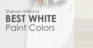 Best Sherwin Williams White Paint
