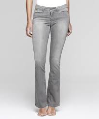 Yummie Light Gray Slim Shaper Bootcut Jeans Women