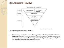 Conducting a Literature Review     The Example of Sustainability in     Professional Project Management Education
