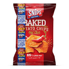 snips potato chips hot chili 62gr