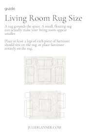 the ultimate rug size guide julie blanner