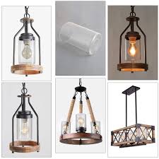 Clear Glass Lamps Pendant Lamp Shade