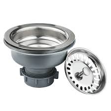 akdy 3 5 in stainless steel rust resistant strainer with lock mount included in chrome ks0074
