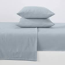Extra Soft 100% Turkish Cotton Heavyweight Flannel Sheet Set. Warm, Cozy,  Luxury Winter Bed Sheets. Raye Collection (King, Soft Blue) : Amazon.ca:  Home