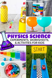 physics science for kids experiments