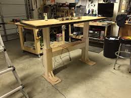 You can make one and it's a relatively project with no prior woodworking experience required. Electric Height Adjustable Desk Diy Standing Desk Adjustable Height Desk Adjustable Desk