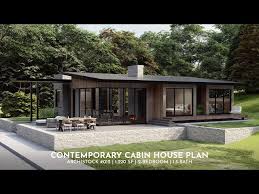 1 200 Sq Ft Contemporary Cabin House