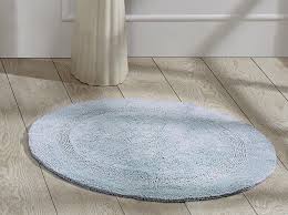 cotton 30 round bath mat rug