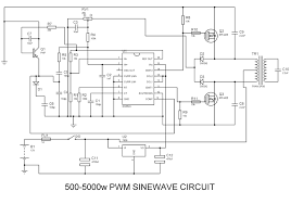 Four cd4047 inverter circuit 60w 100w 12vdc to 220vac. Sg3524 Inverter Circuit