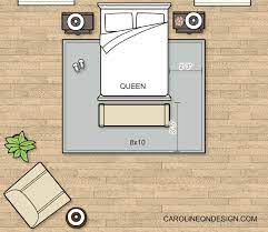queen size bed area rugs