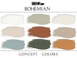Bohemian Home Paint Palette Behr
